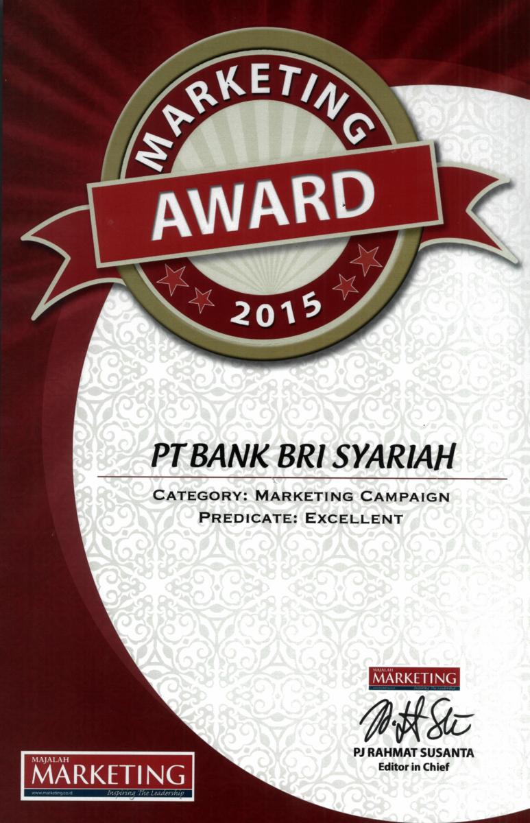marketing award 2015